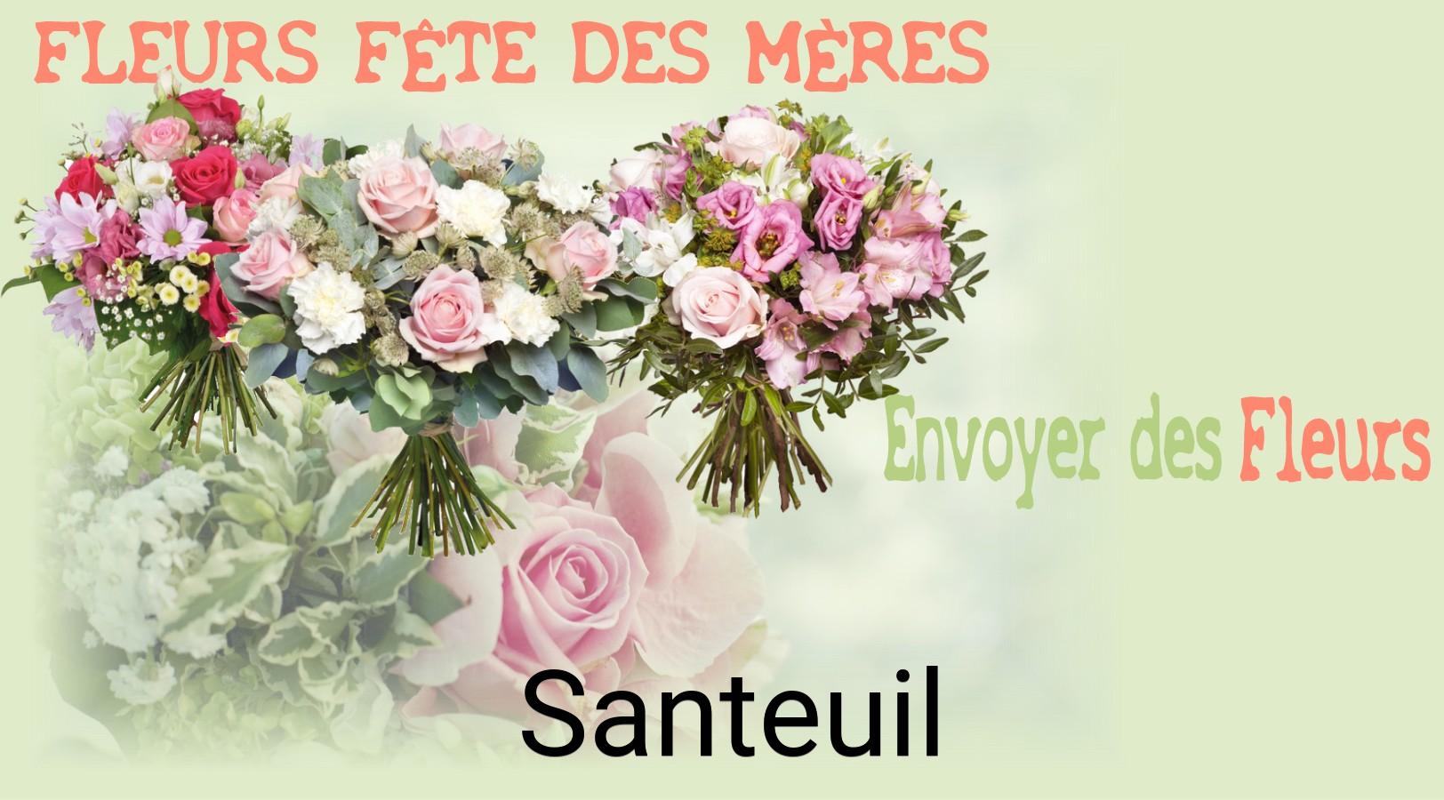 Bouquet de Fête des Mères livré à Santeuil